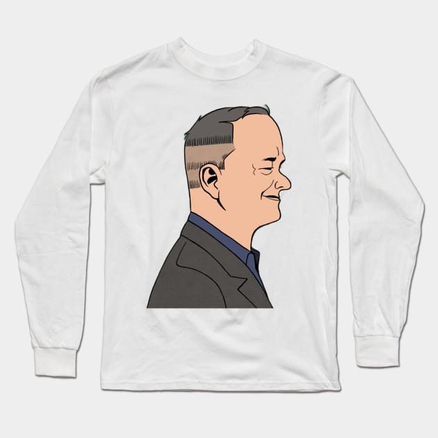 Tom Hanks Long Sleeve T-Shirt by TwoSeventy (270)
